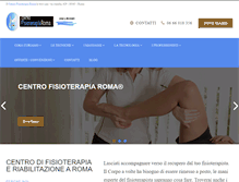 Tablet Screenshot of centrofisioterapiaroma.it